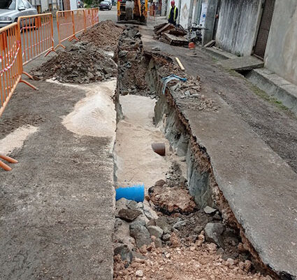 Trevim: Leia também Obra de instalação de saneamento avança na Ponte Velha