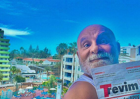 Leio o Trevim nas Canárias!