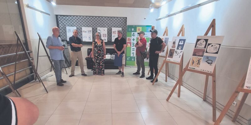 “Safaa Odah - um humor palestiniano” no Centro Cultural de Poiares