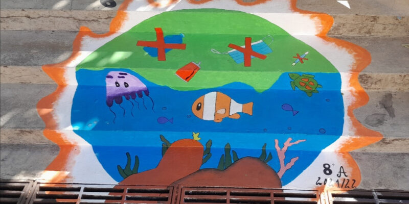 Alunos abraçam projeto “O mar começa aqui”