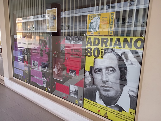 “Adriano 80 – Vida e Obra” no Trevim até ao fim do mês
