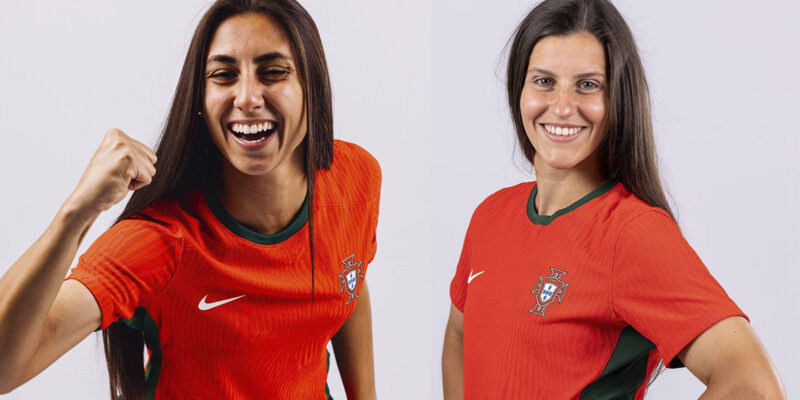 Catarina Amado e Ana Rute Rodrigues no Mundial de Futebol feminino