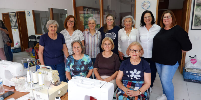 Voluntárias criam Associação de Costura Solidária da Lousã