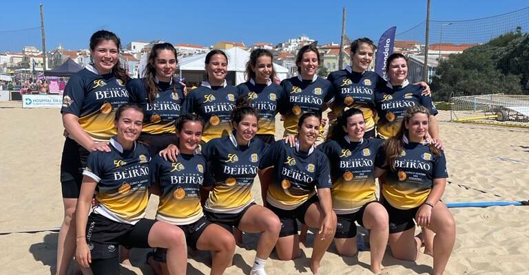 Equipa Feminina e Sub-14 no Figueira Beach Rugby