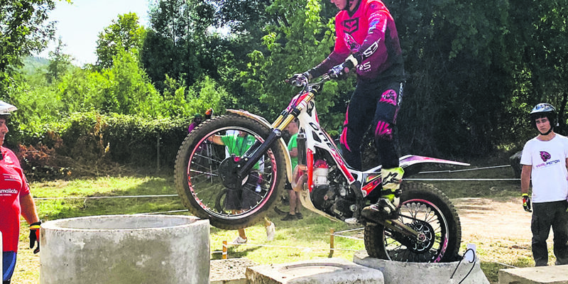 Prova do nacional de Trial em Serpins, dia 16