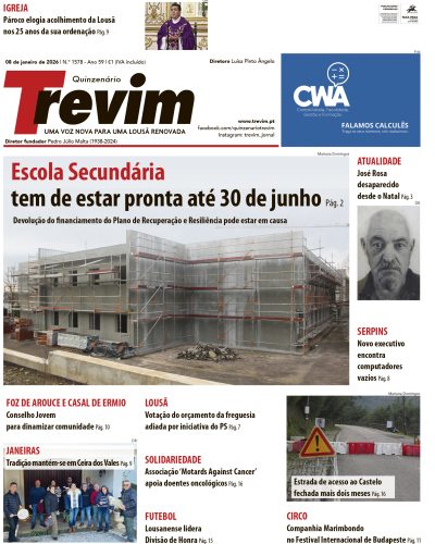 Trevim - Edição: 08 de janeiro de 2026 | N.º 1578