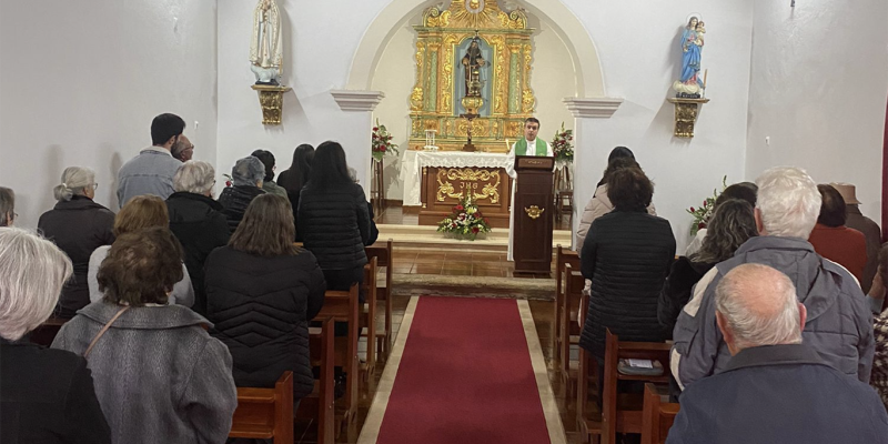 Capela de Santo Amaro recebe devotos na Rogela, a ...