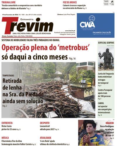 Trevim - Edição: 19 de fevereiro de 2026 | N.º 1581