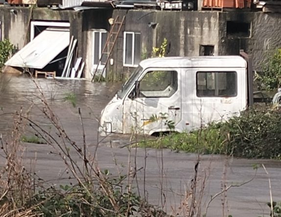 Lugar de Mingachos ficou isolado