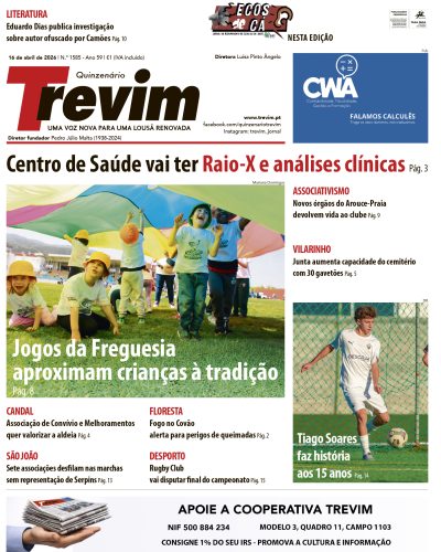 Trevim - Edição: 16 de abril de 2026 | N.º 1585
