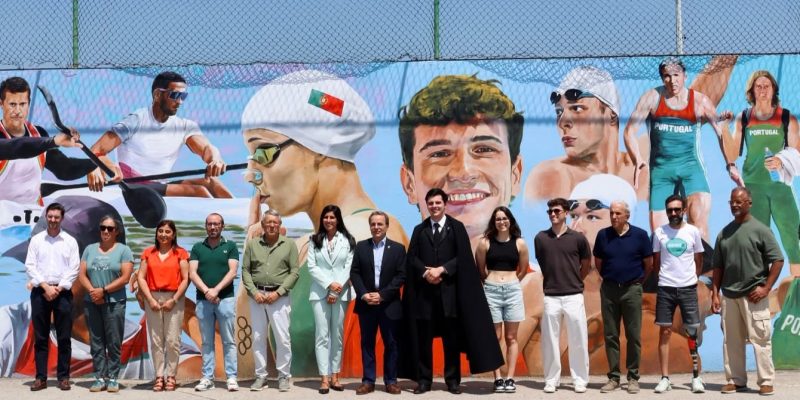 Trevim: Leia também Mural homenageia atletas olímpicos e paralímpicos