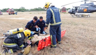 Simulacro testa meios e operacionais no Aeródromo da Lousã